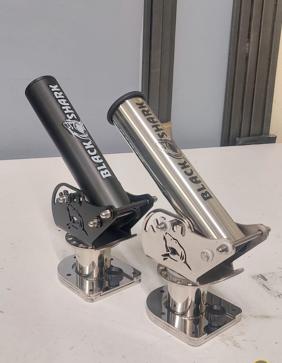 Portacañas Base Blackshark - diseño gráfico