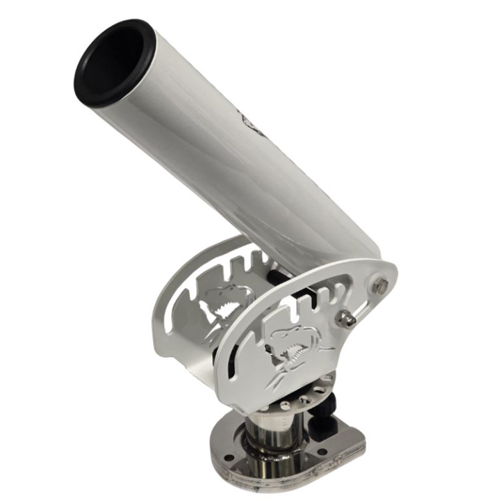 Portacañas BlackShark "White" Oval XL con Base Deslizante