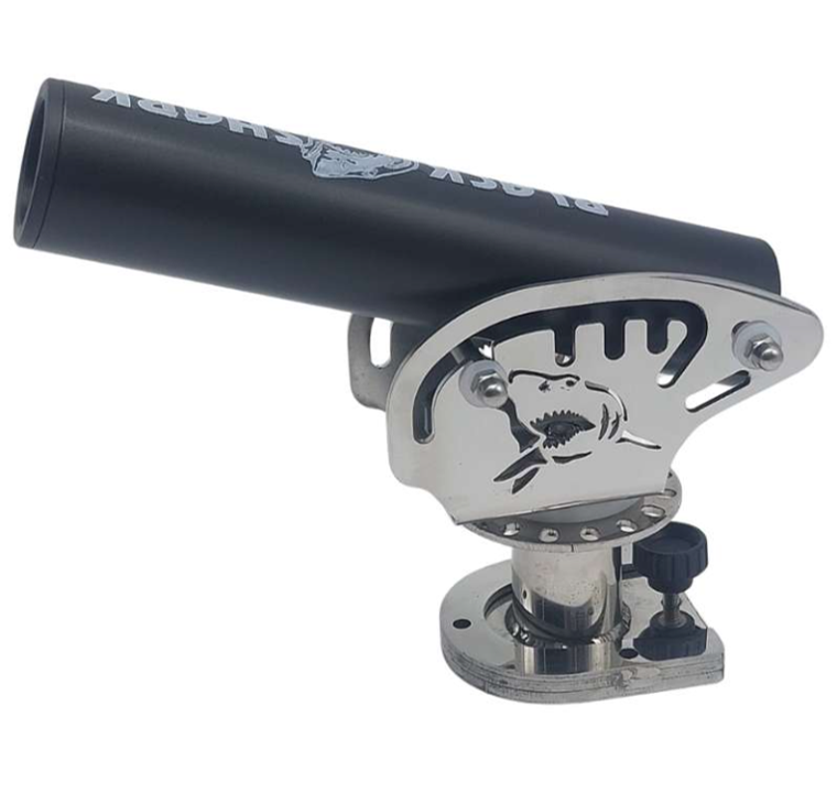 Portacañas BlackShark "Black" Oval XL con Base Deslizante