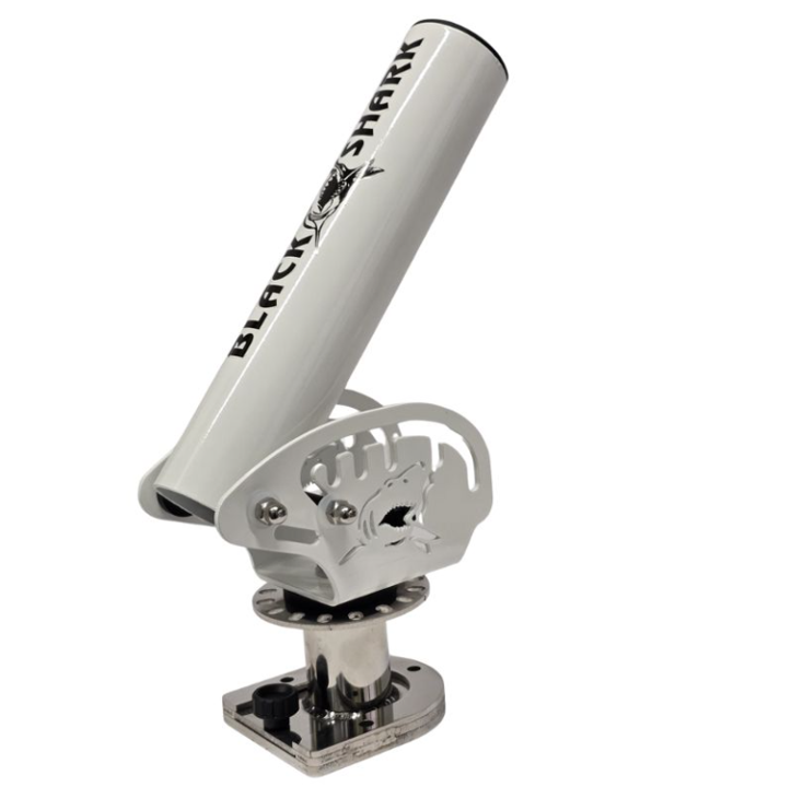 Portacañas BlackShark "White" Oval XL con Base Deslizante