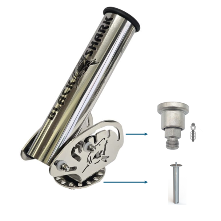 Portacañas Blackshark Oval XL