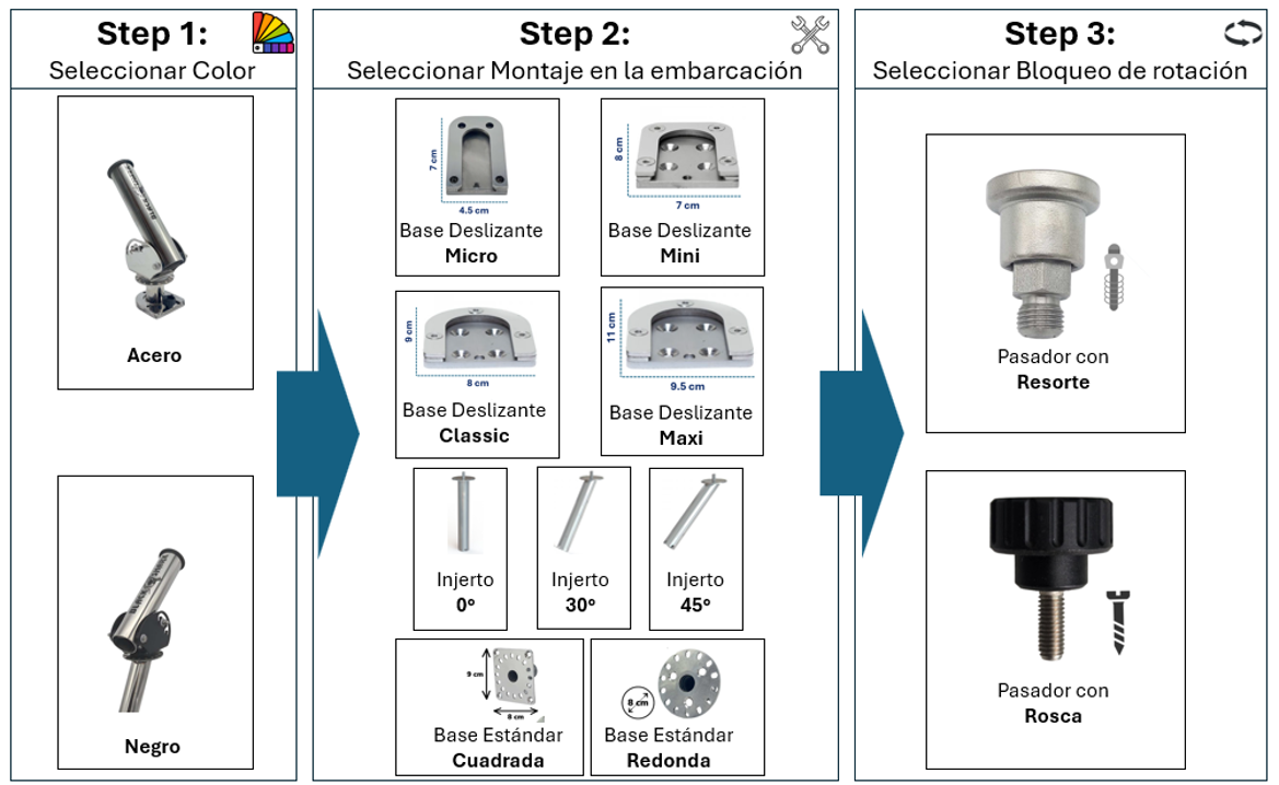 Portacañas BlackShark Oval