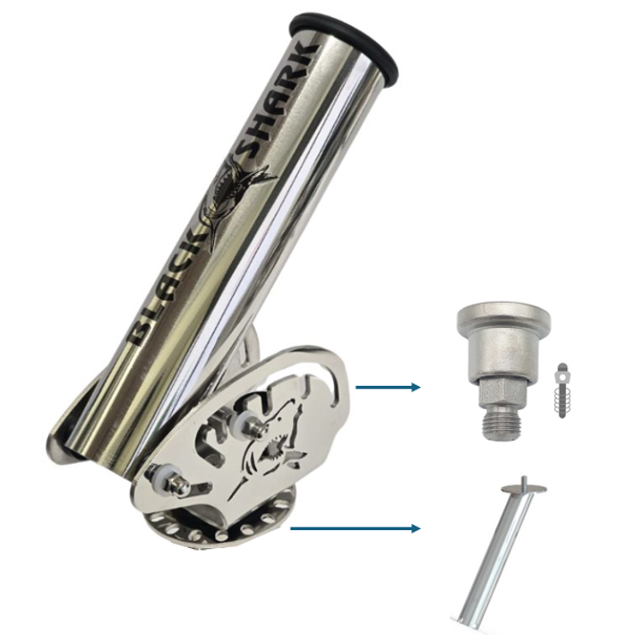 Portacañas Blackshark Oval XL