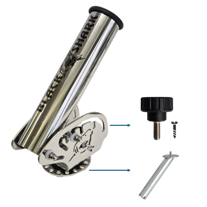 Portacañas Blackshark Oval XL