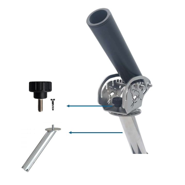 Portacañas Blackshark Oval XL