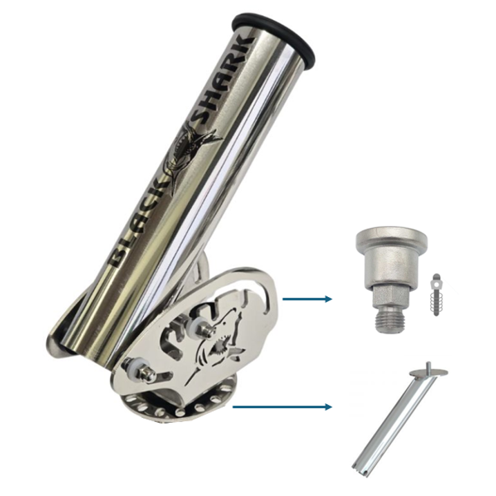 Portacañas Blackshark Oval XL