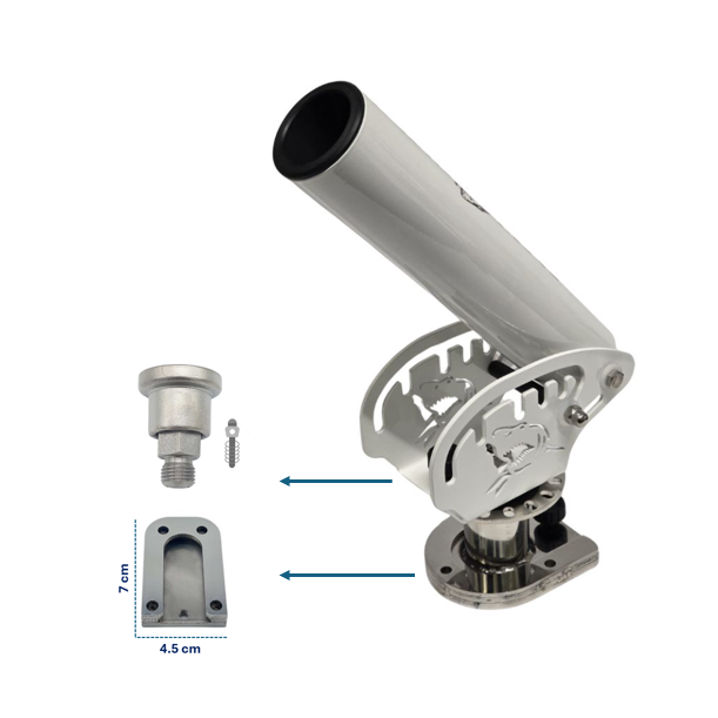 Portacañas Blackshark Oval XL