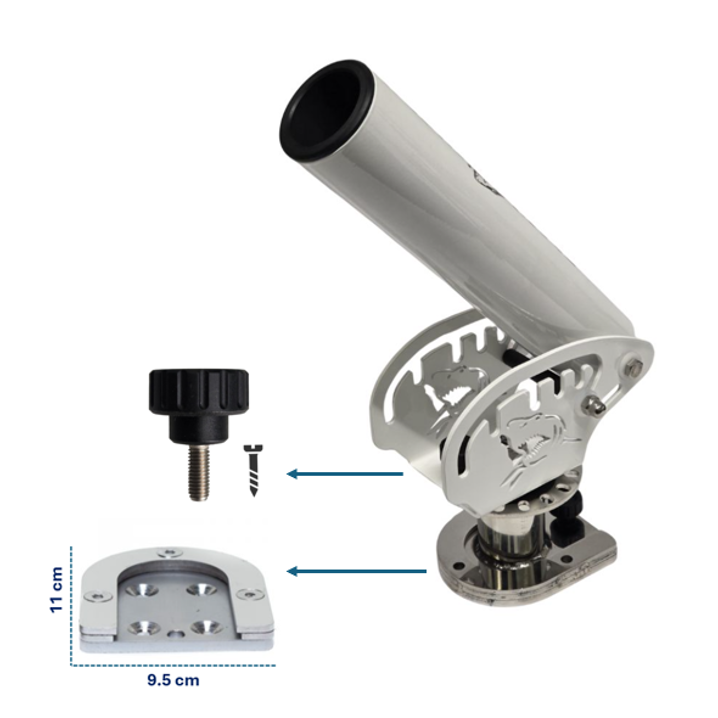 Portacañas Blackshark Oval XL