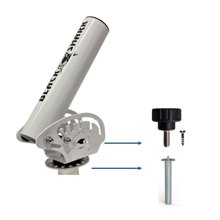 Portacañas Blackshark Oval XL