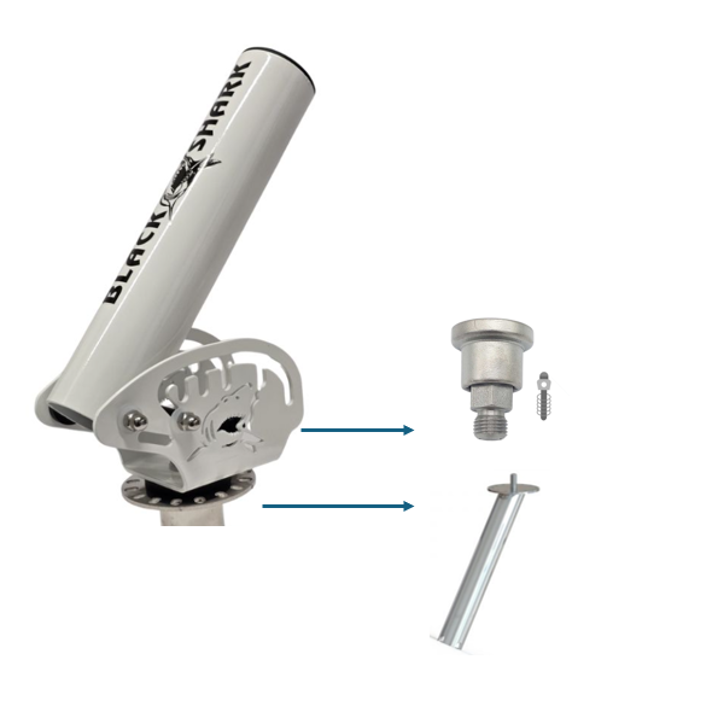 Portacañas Blackshark Oval XL