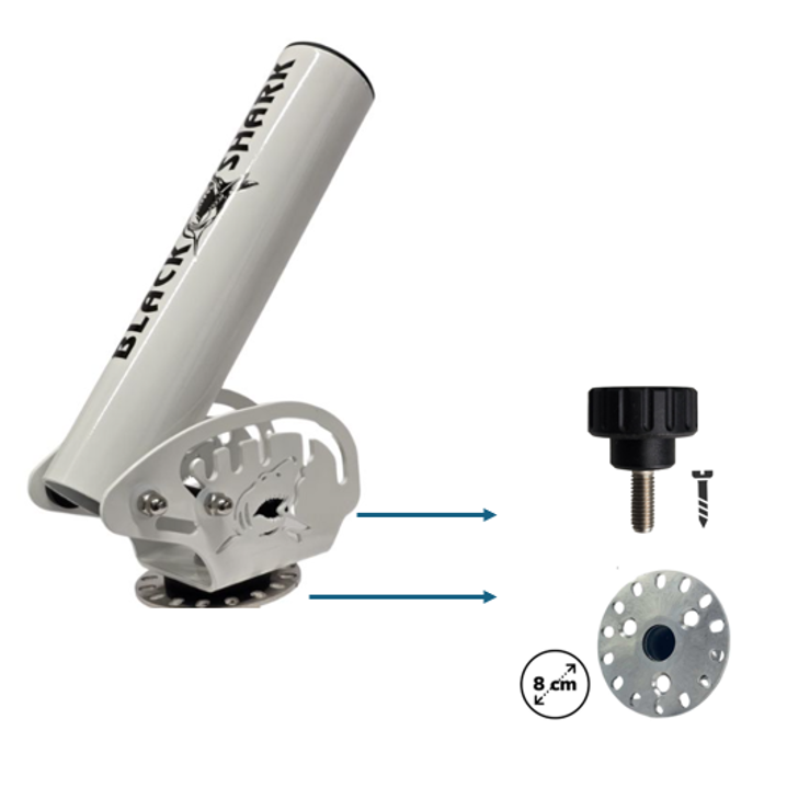 Portacañas Blackshark Oval XL