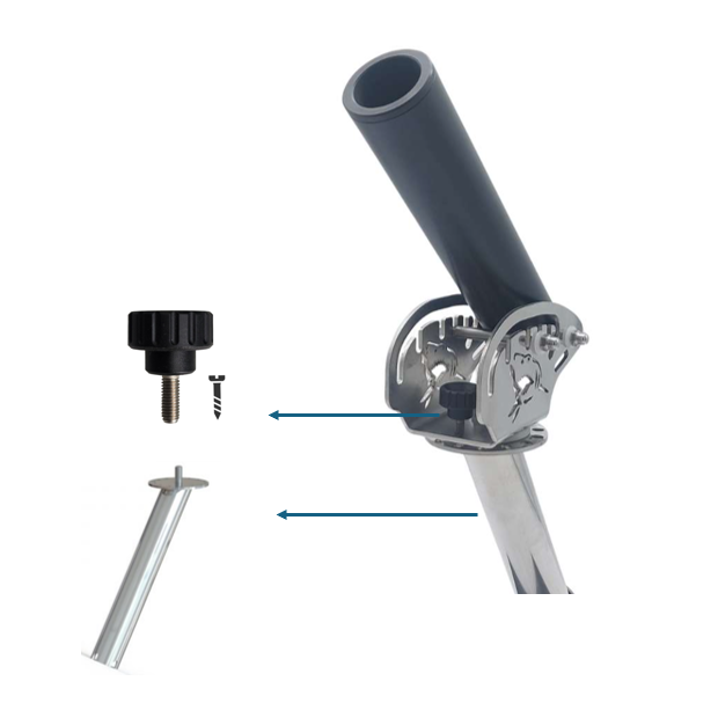 Portacañas Blackshark Oval XL