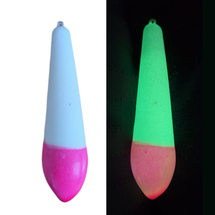 Plomo Maxi Ogiva Fosforescente para Pesca de Fondo Profunda