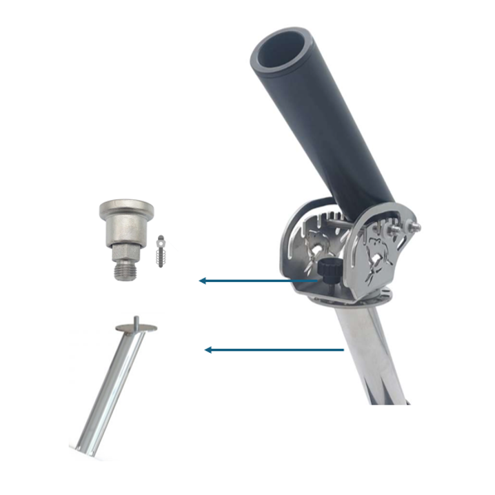 Portacañas Blackshark Oval XL