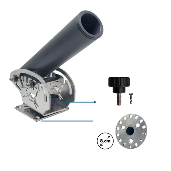 Portacañas Blackshark Oval XL