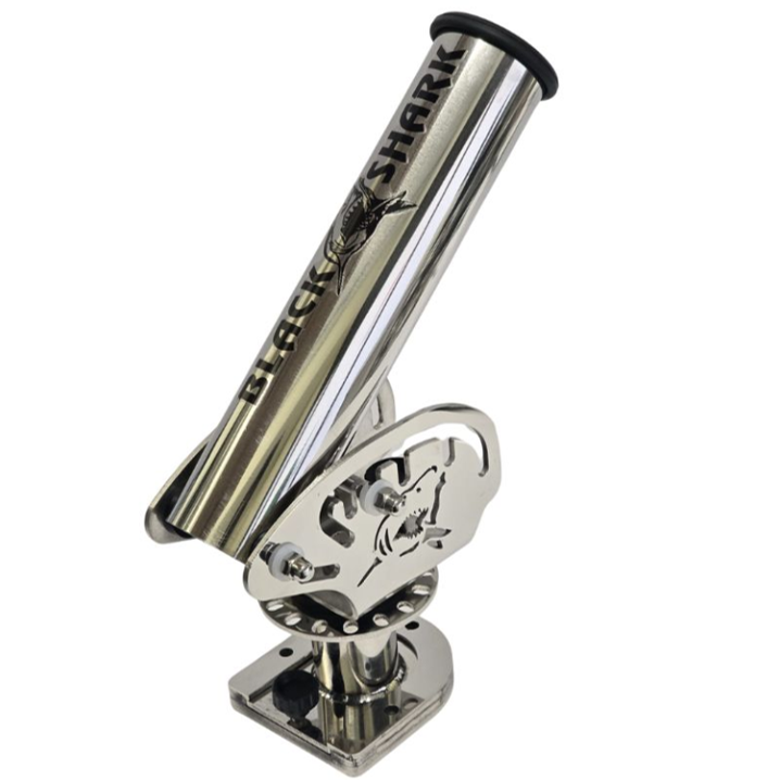 Portacanna BlackShark Oval XL con base scorrevole